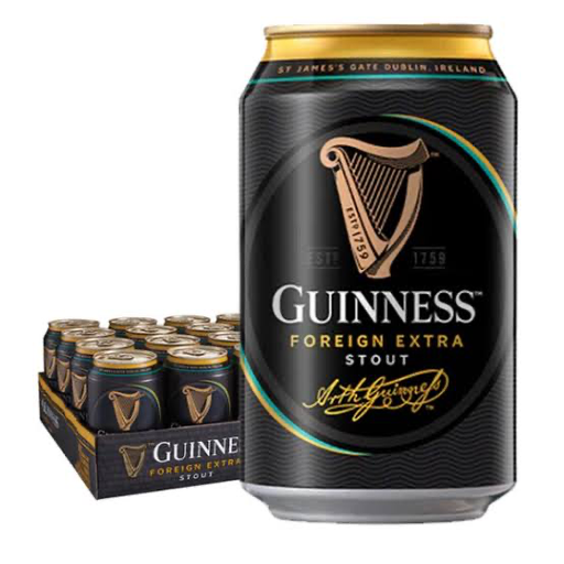 [DRINKS] GUSINESS STOUT CAN-1/2